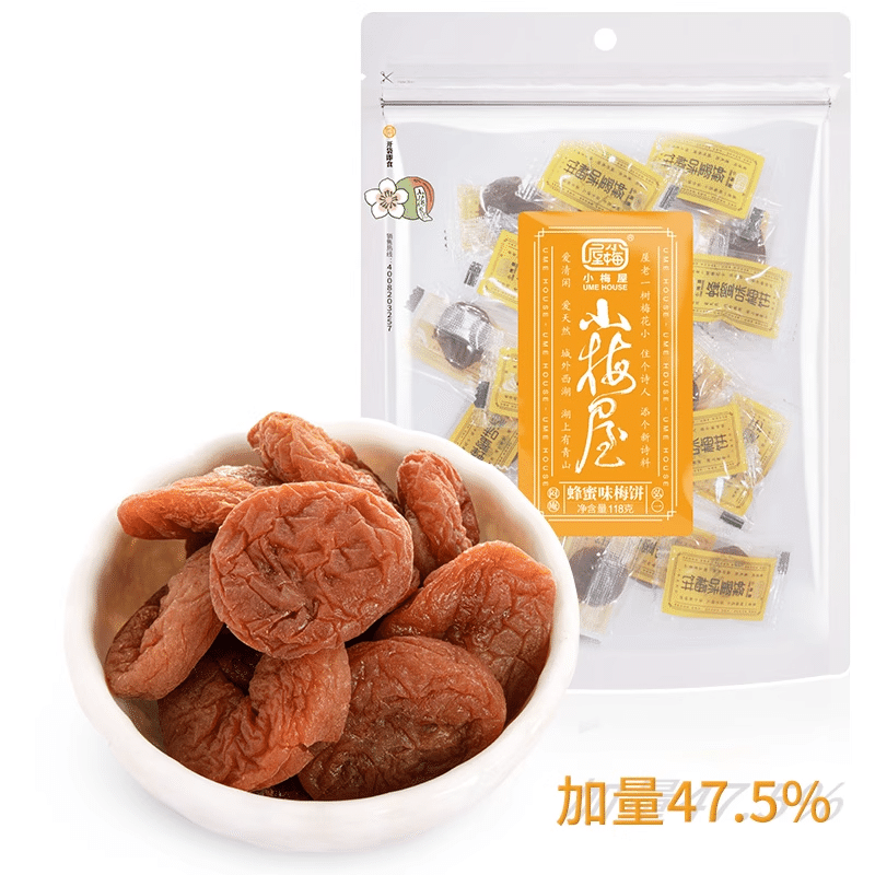 Honey-Flavored Plum Cake 118g*1 bag 118 g