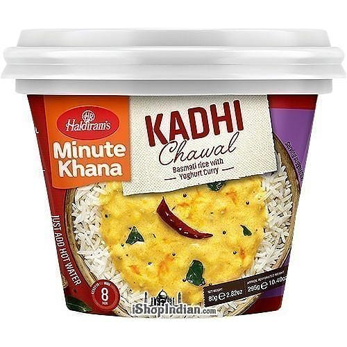 Haldiram's Instant Kadhi Chawal - Basmati Rice with Yoghurt Curry , 2.82 oz pack 2.82 온스