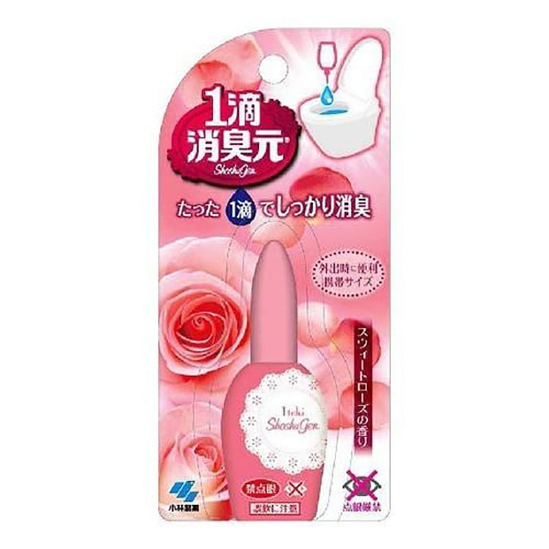 Kobayashi One Drop Deodorant Toilet Bowl Rose 1 each