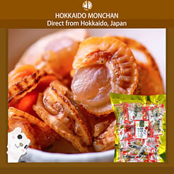 Hokkaido Grilled Dried Scallops Snacks Spicy 440g 1 each
