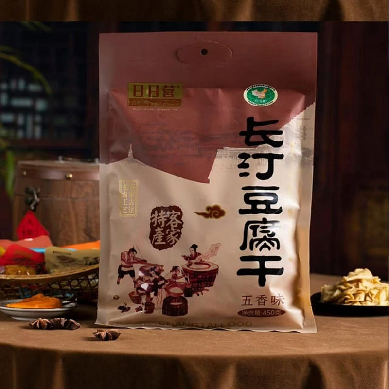 Fujian Hakka Changting dried tofu spiced 450g 1 個