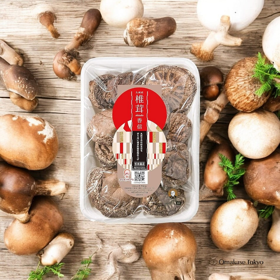 Sugimoto Shoten Takachiho-go Shiitake Mushrooms 100 กรัม