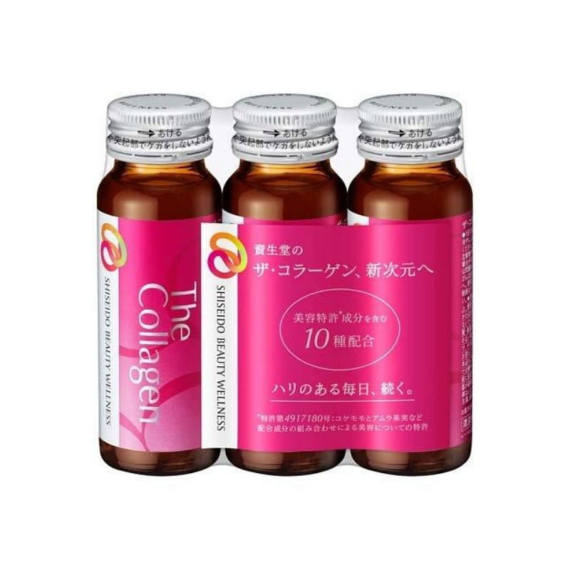 Shiseido The Collagen Drink 50ml x 3 bottles 1 ส่วน