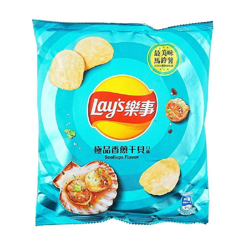 LAYS Potato Chip Fried Scallop Flavor34g 1 개