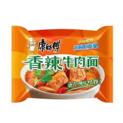Kangshifu Instant Noodles Spicy Beef Noodles 103g * 1 Bag Instant Instant Instant Noodles 103 g
