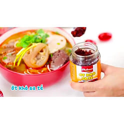 [ Cholimex ] Dried Chili Satay Spicy Jar 100 g