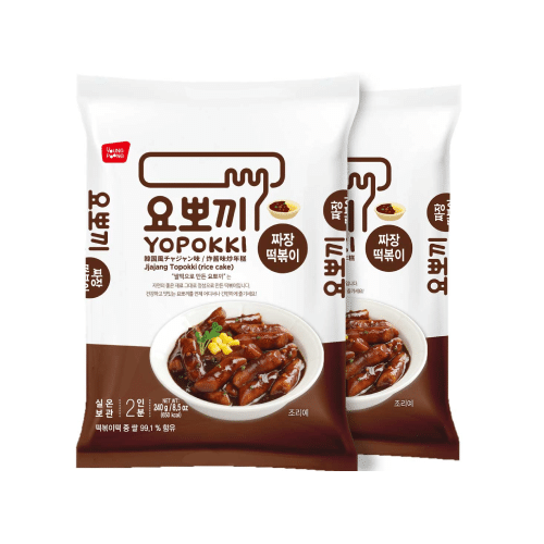Yopokki Instant Tteokbokki Jjajang - 2Packs 1 each
