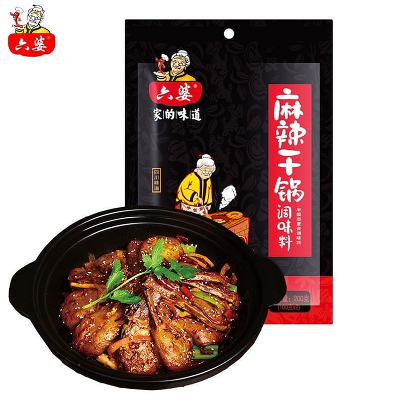 Liu Po Spicy Dry Pot Seasoning 200 g