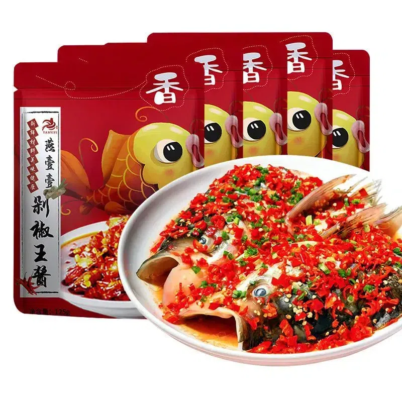 120g Sauce for Chopped Chili Fish Head 120 g