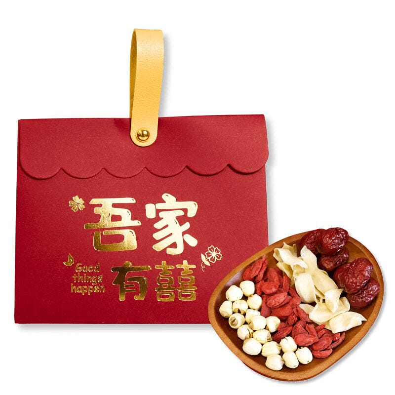 Wedding Gift Box(Goji/Dates/Lily/Lotus Seeds) 1 개입