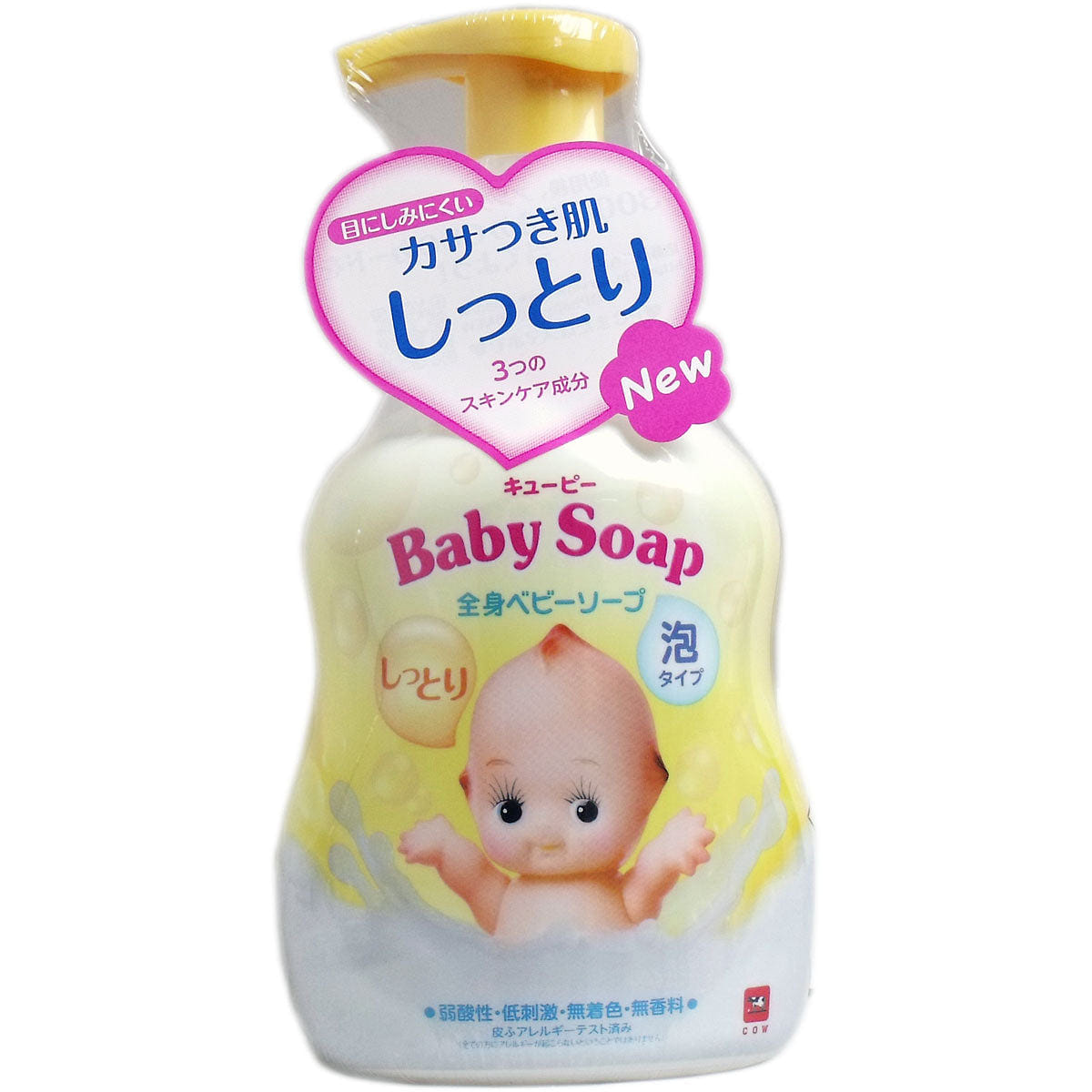 Cow Kewpie Moist Whole Body Baby Soap Baby Shampoo 400ml 1 ส่วน