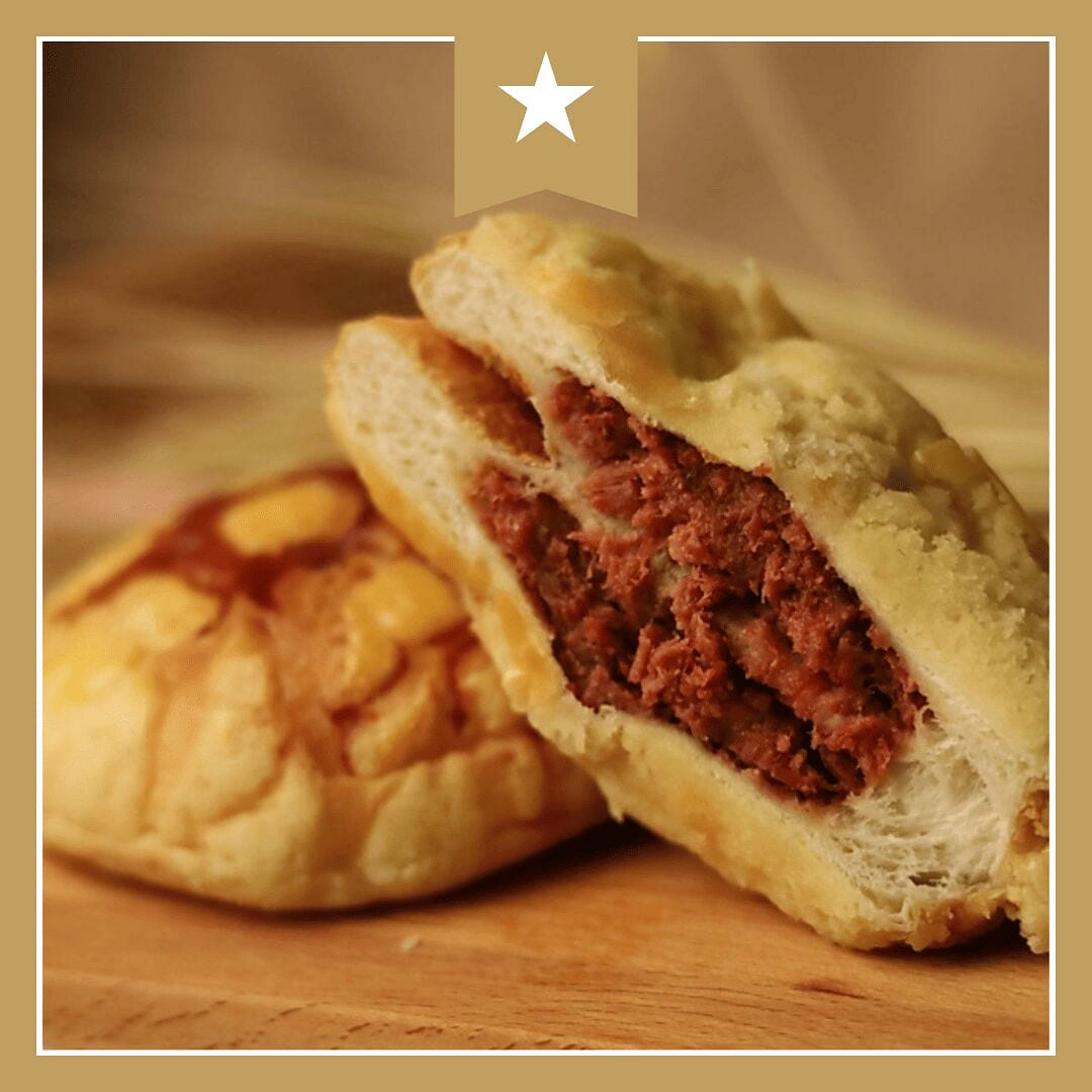 Sunmerry - BBQ Pork Bolo Bun 2.3oz 1 each