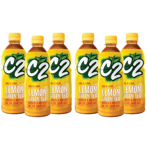 Trà Xanh C2, Hương Chanh 500 ml Lốc 6 chai 1 each