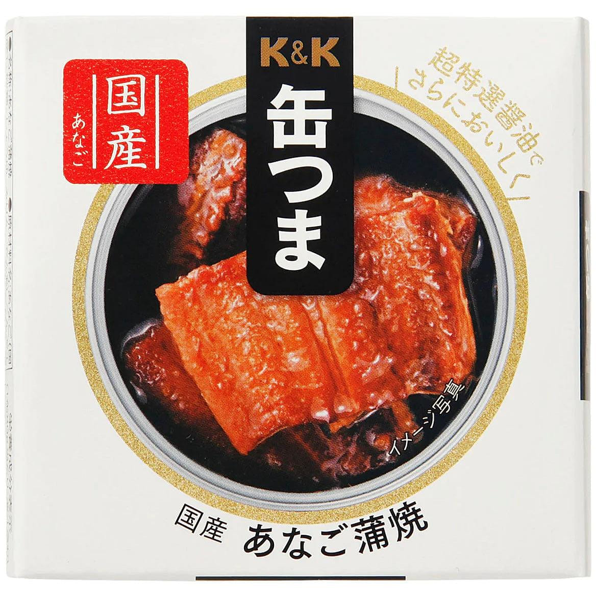 Canned Food Grilled Conger Eel KANTSUMA Soy Sauce Preserved Snack Japanese 80g 1 can 1 개