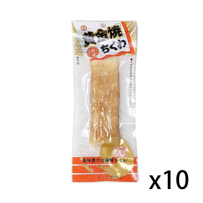 丸玉水產 黃金竹輪燒 40g*10根 1 份