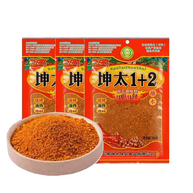 Kuntai Spicy Numbing Chili Dip Powder 300g*2pk 300 g