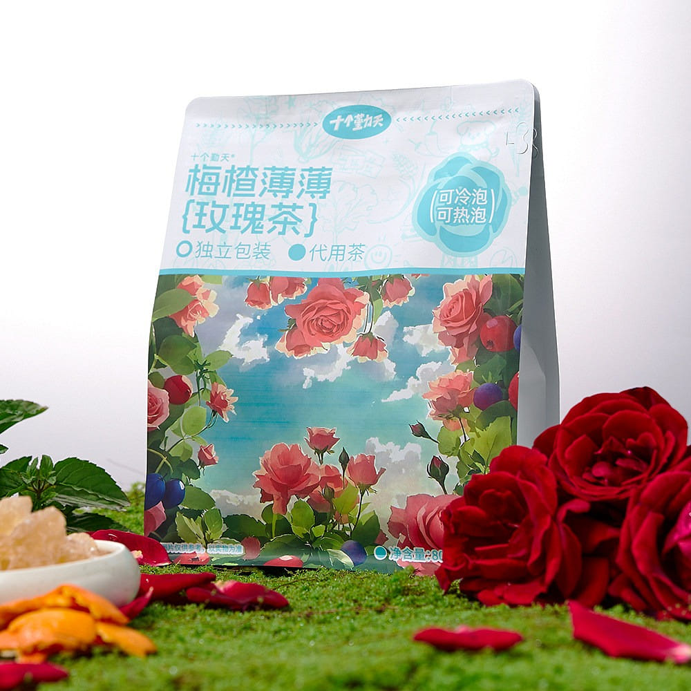 Plum and Hawthorn Thin Rose Tea 80.5g 80.5 g