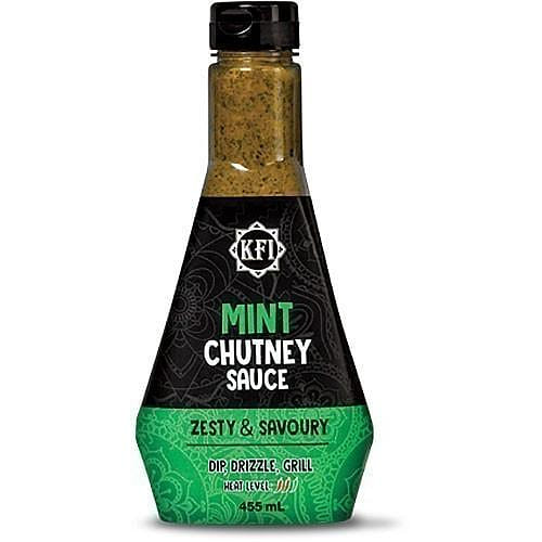 KFI Mint Chutney Sauce, 15.4 fl oz bottle 15.4 온스