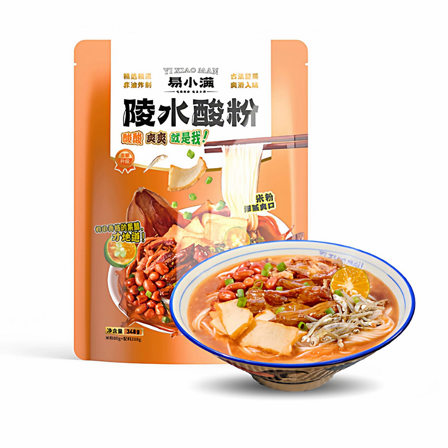 Yi Xiaoman Lingshui Sour Powder 348g*1 bag 348 g