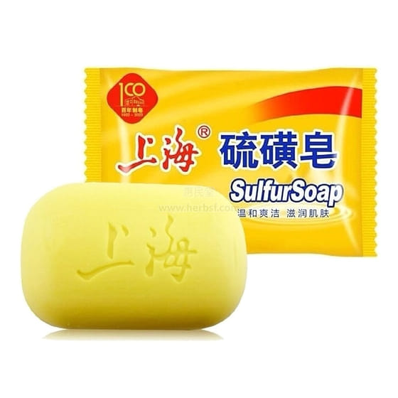 weee_care_Shanghai Soap Sulfur Soap 85g Face Wash 1 each