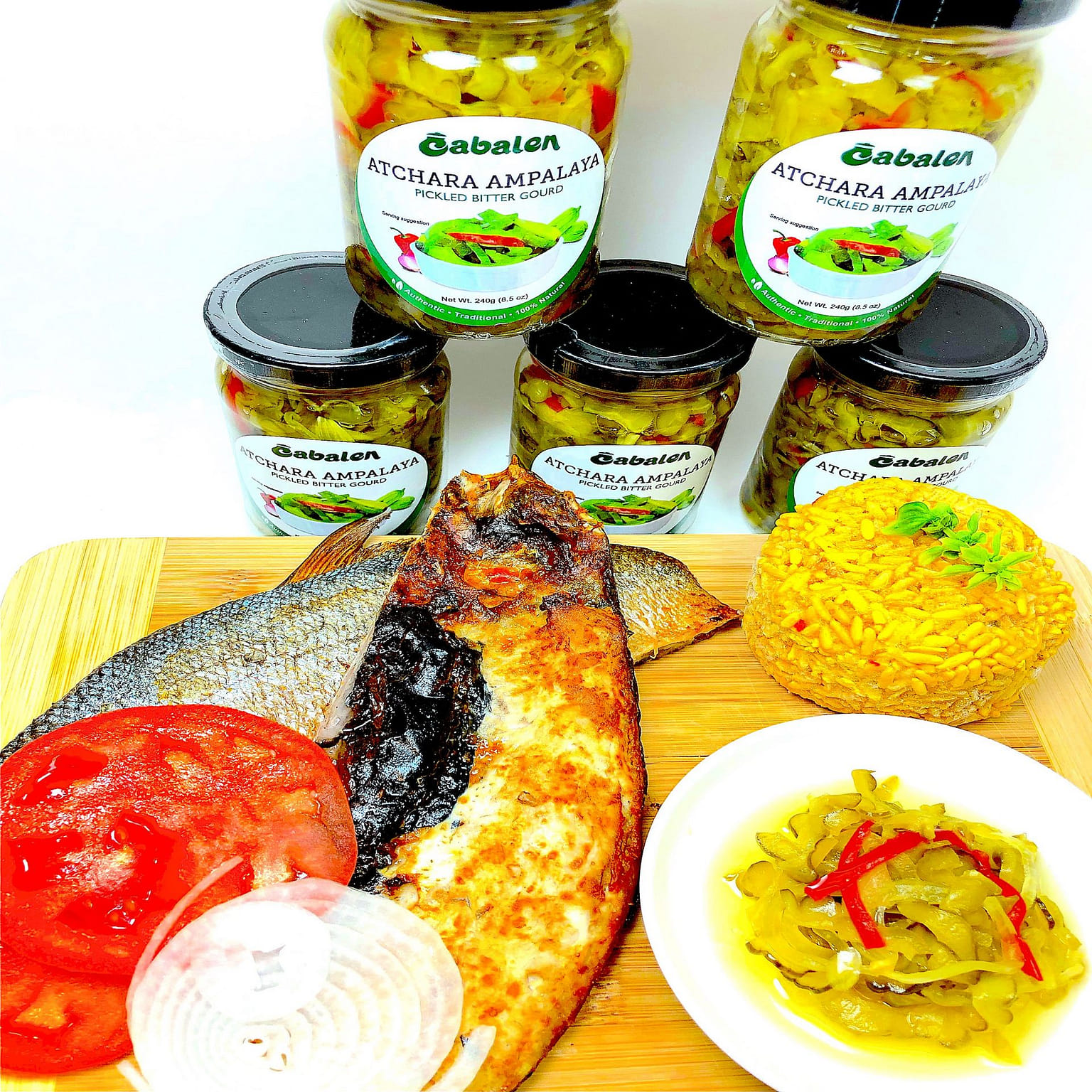 FILIPINO DELICIOUS "ATCHARA AMPALAYA" PICKLED BITTER MELON GOURD 240 g