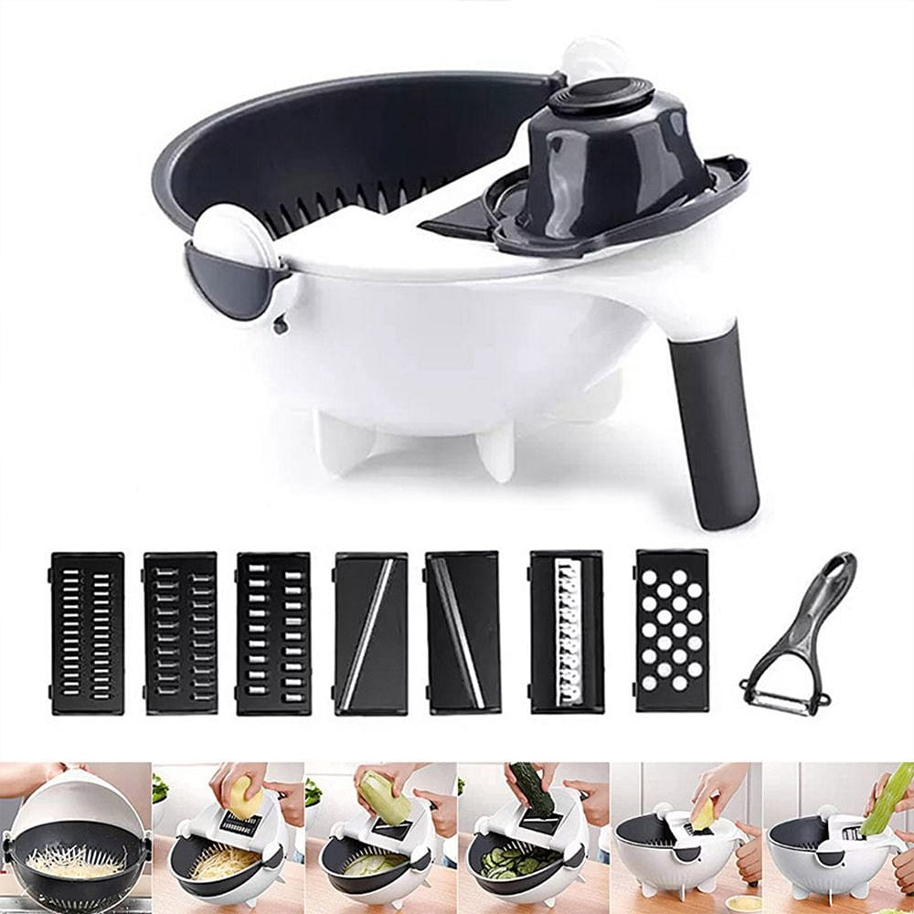 9 In 1 Multi-function Vegetable Cutting Artifact 1 count