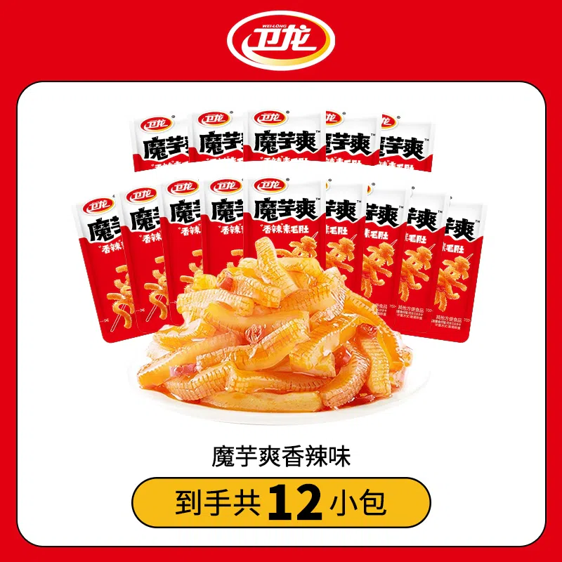 Konjac Snack Spicy Flavor 10g*12 Packs 120 g