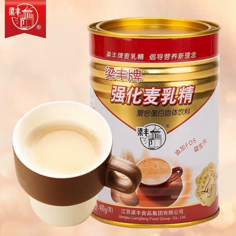 Liangfeng Brand Malted Milk Powder 400 그램