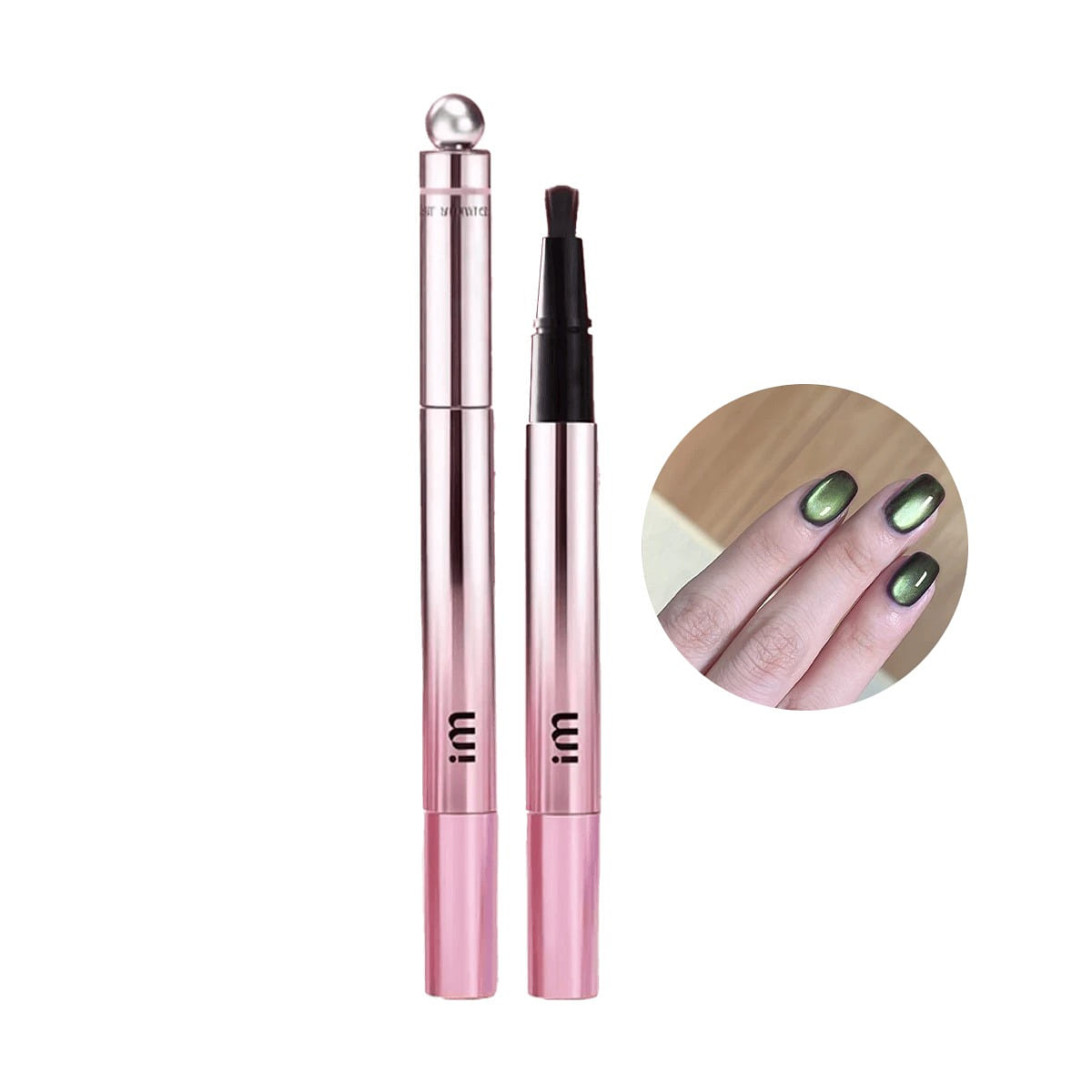Mr.wish nail care cateye pen#Shadow Teal Turquoise 1 each