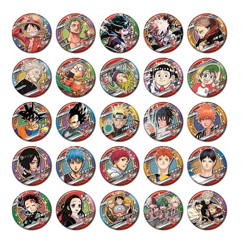 Weekly Shonen Jump Collection Can Badge [JUMP SHOP 20th Anniversary Edition] 1 each