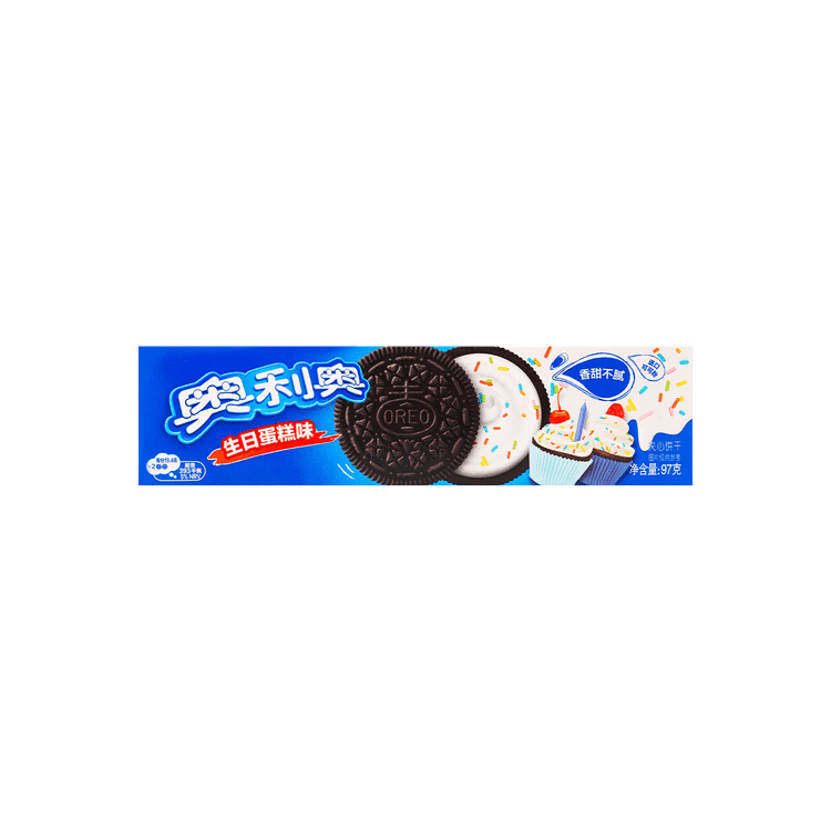 奥利奥 夹心饼干 (生日蛋糕味) 97 克