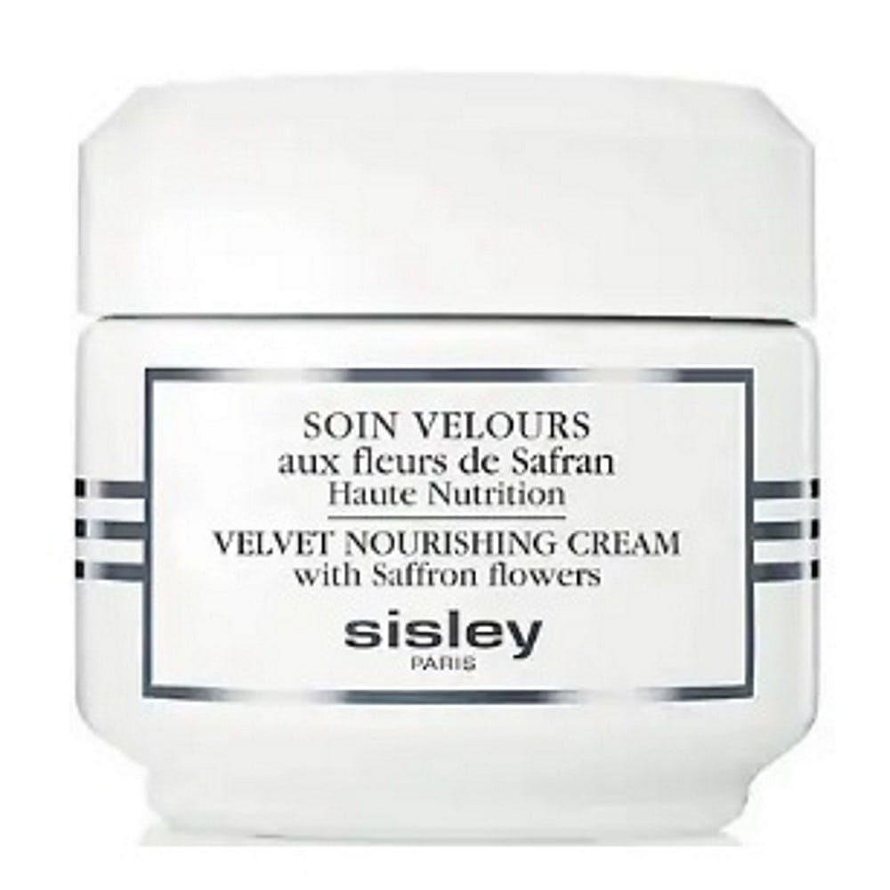 Sisley 사프란 꽃이 함유된 시슬리 벨벳 너리싱 크림 1.6온스/50ml 건성~극건성 피부 50 밀리리터