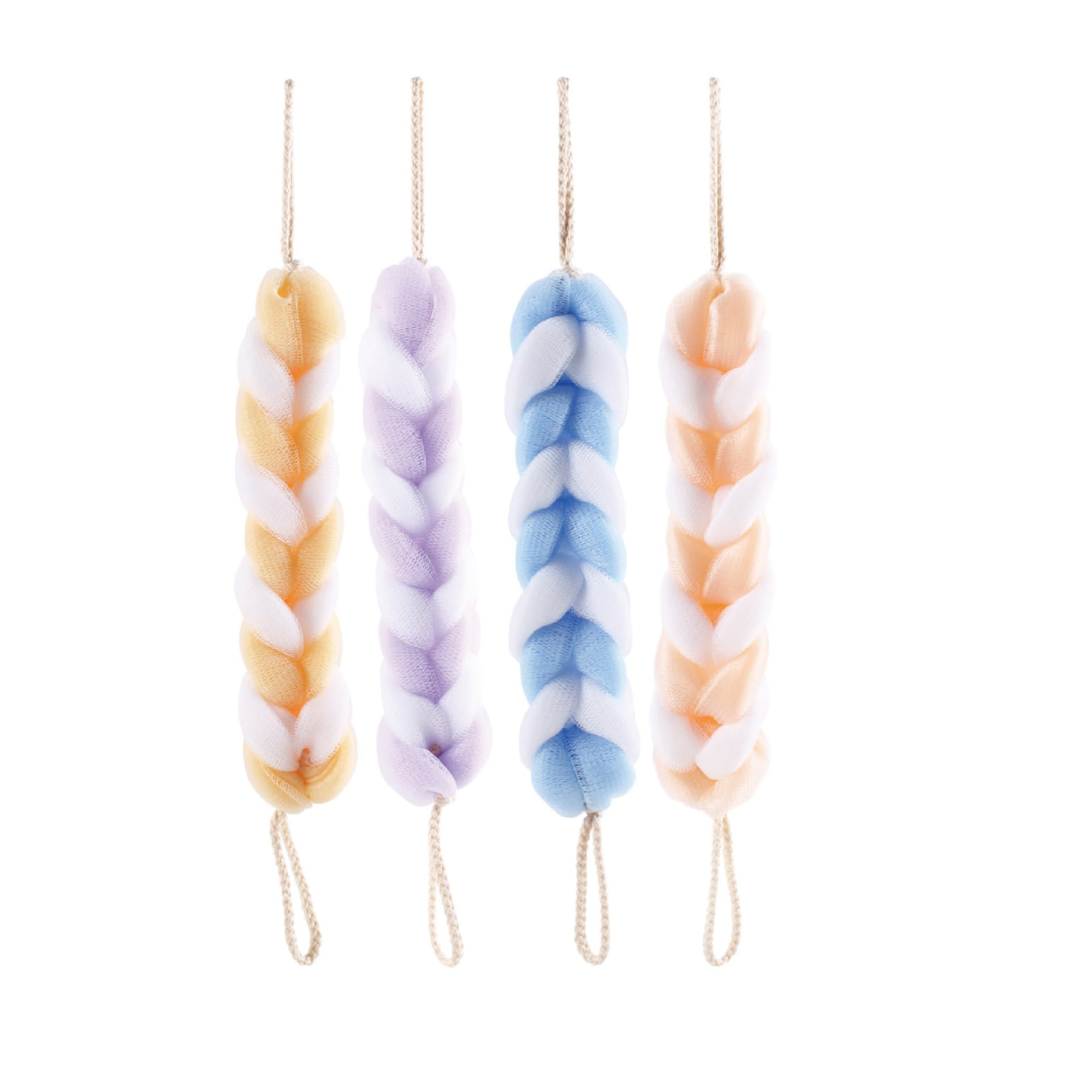 HuaManDuo Bath Sponge Stripe Random Color 1 개입