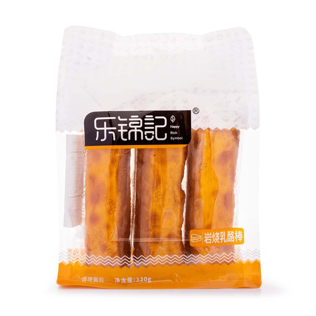 Happy Rich Symbol 스틱빵 치즈맛 320 그램*10 팩