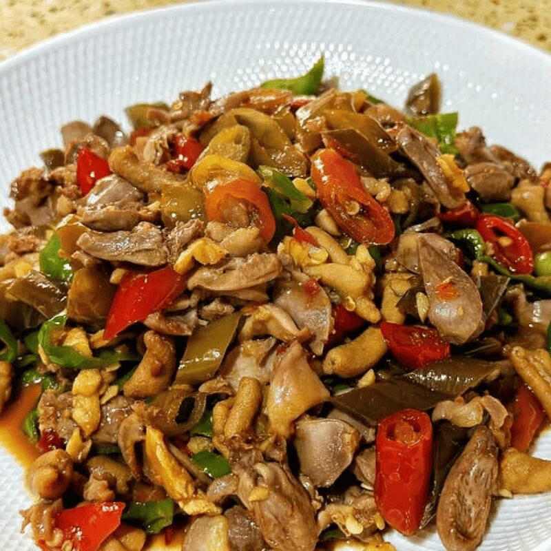Spicy Stir-Fried Chicken Offal 280g 1 each