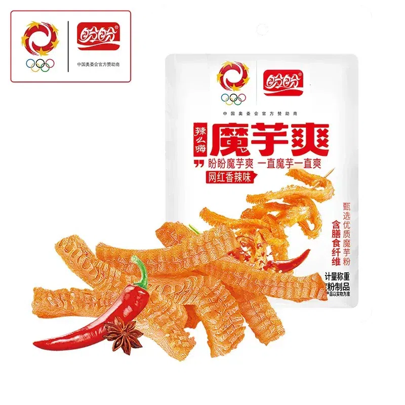 盼盼 魔芋爽毛肚 香辣味8g*10包 80 克