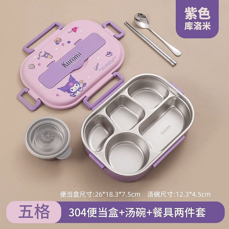 三麗鷗飯盒庫洛米不鏽鋼飯盒 1 个