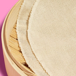 Bamboo Steamer Handmade Basket, Traditional 2-Tier Design - 8 Inch 1 each