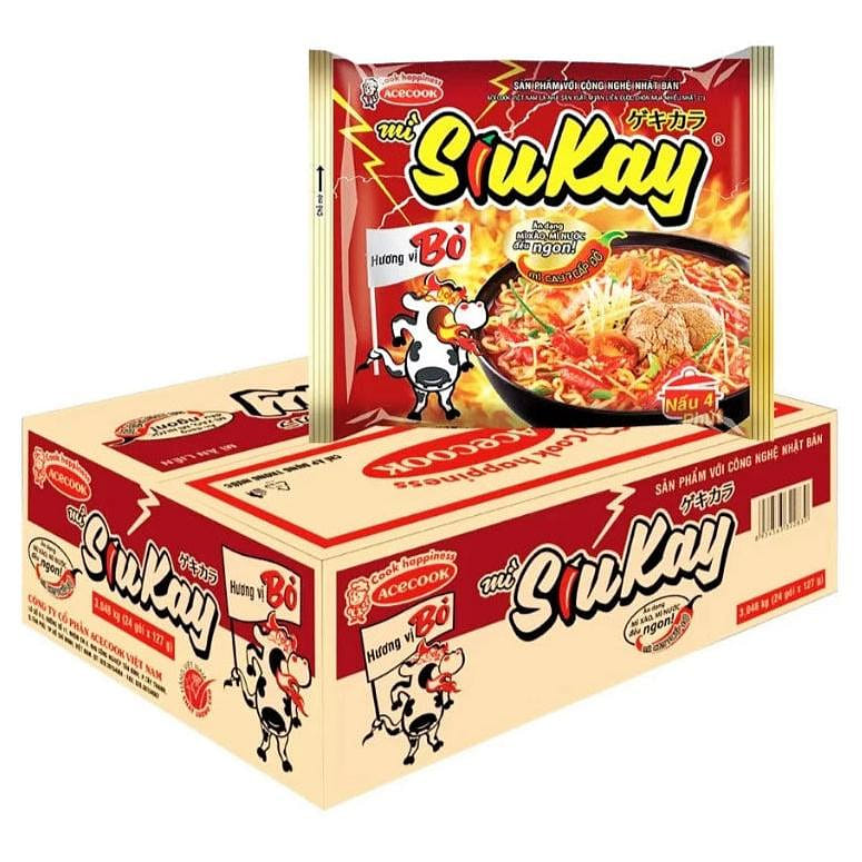 Siukay Beef Noodles 4.2oz 24 packs 1 개