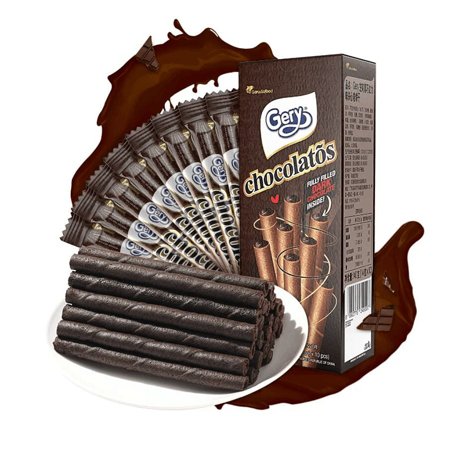 Gery dark chocolate sandwich roll 140g 140 g