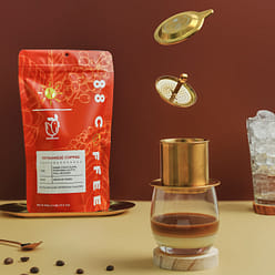 88 Coffee Gold-Plated Vietnamese Phin Filter 4 oz