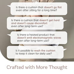 잉코 메모리폼 USB 전기방석 1 개입