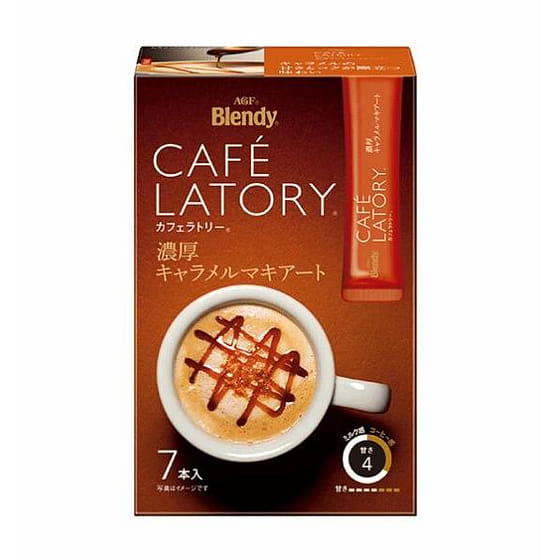 weee_beverages_AGF Blendy 焦糖玛奇朵 7便士 1 个