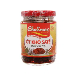 [ Cholimex ] Dried Chili Satay Spicy Jar 100 g