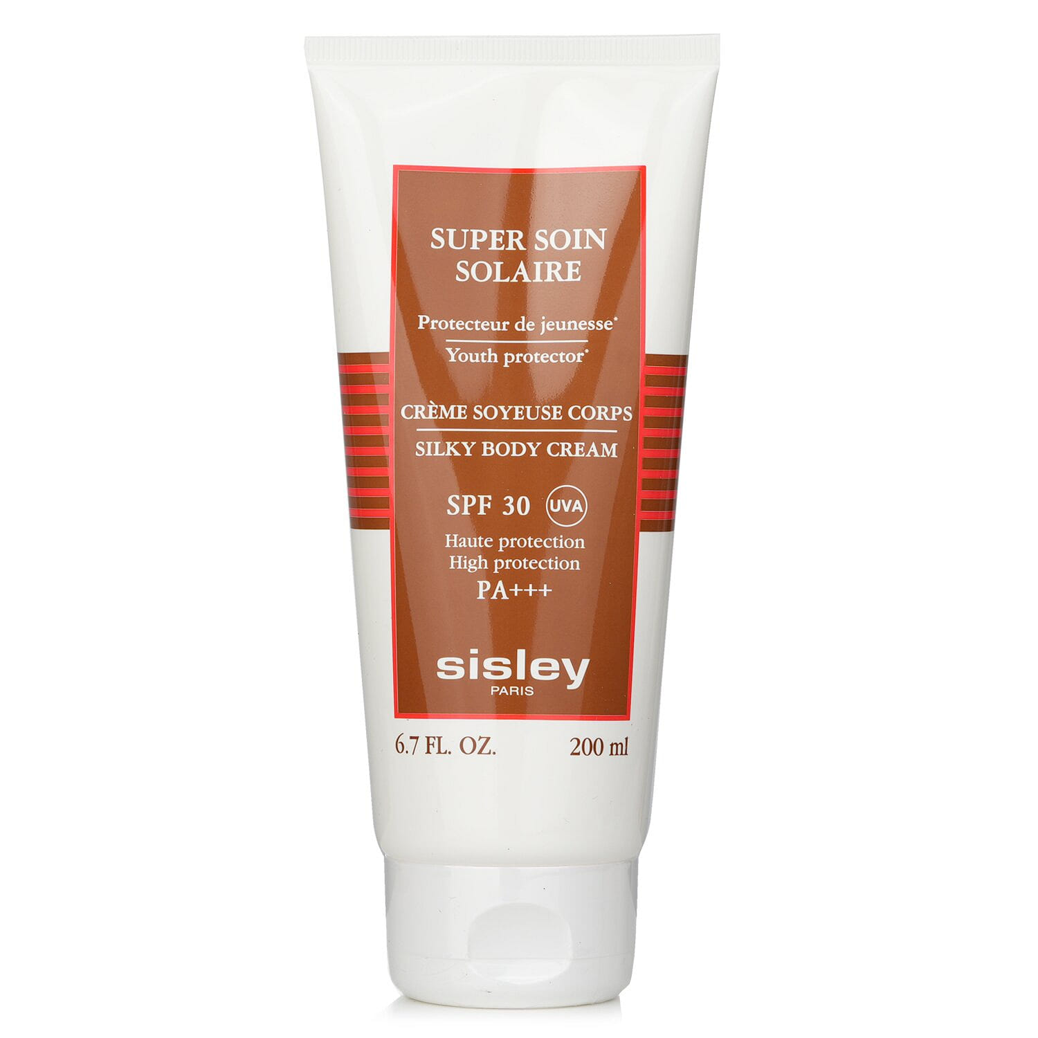 Sisley Super Soin Solaire Silky Body Cream SPF 30 UVA High Protection 168105 200ml/6.7oz 200 ml