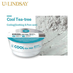 LINDSAY Modeling Mask Cup Pack - Cool Tea-Tree 25g 1 each