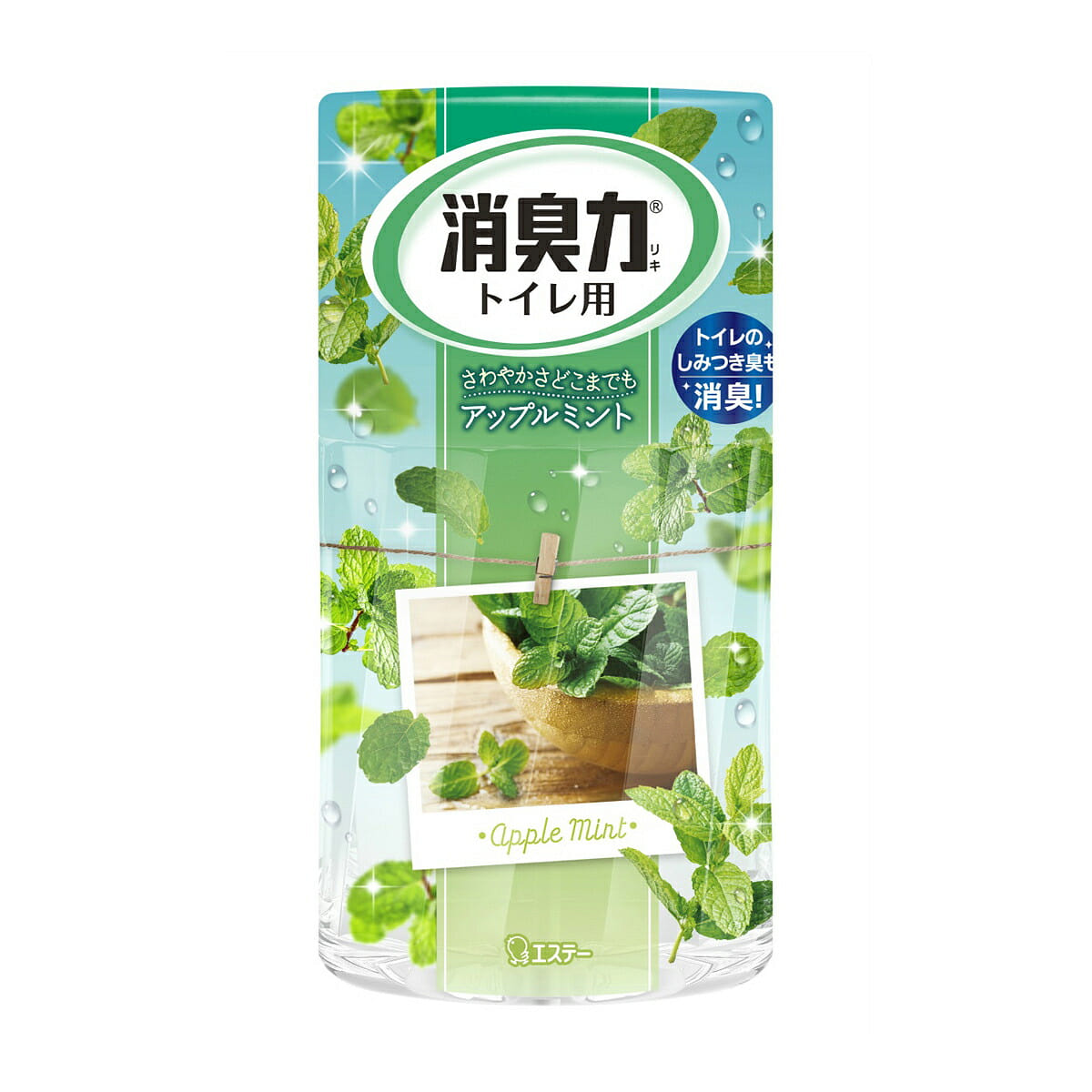 消臭力 廁所空氣清新劑 400ml 蘋果薄荷味 1 份