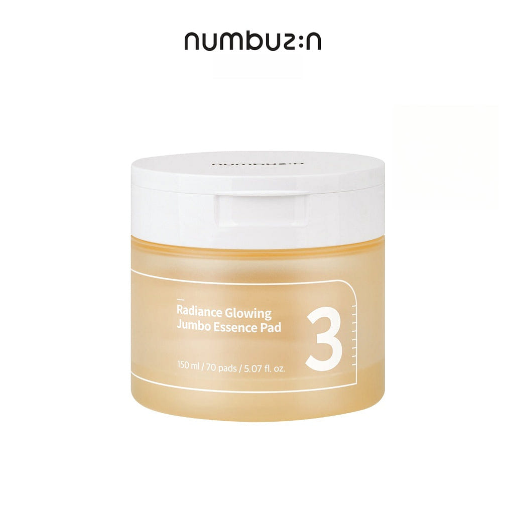 Numbuzin No.3 Radiance Glowing Jumbo Essence Pad 1 ส่วน
