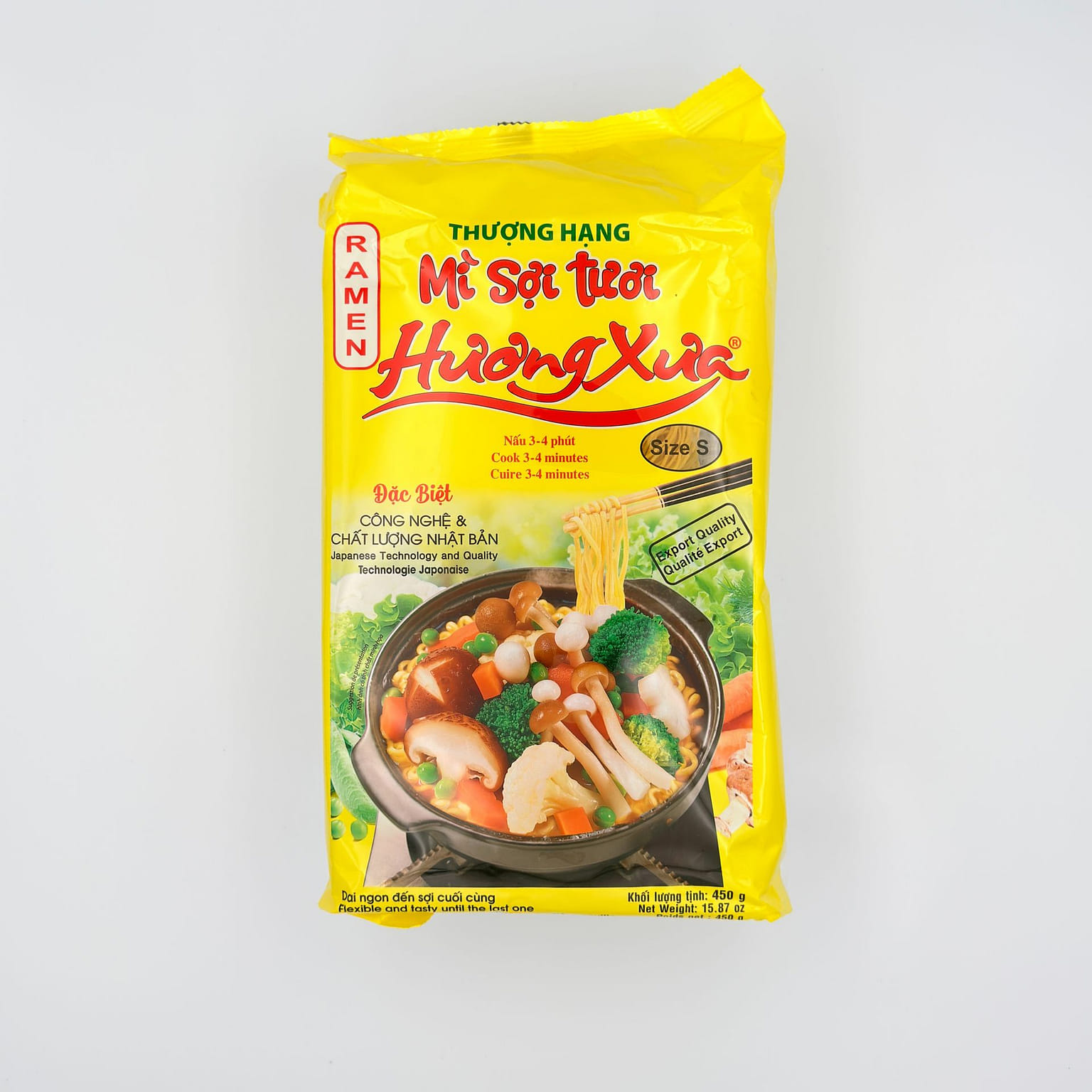 Huong Xua Premium Fresh Vietnamese Noodles 450g 450 g