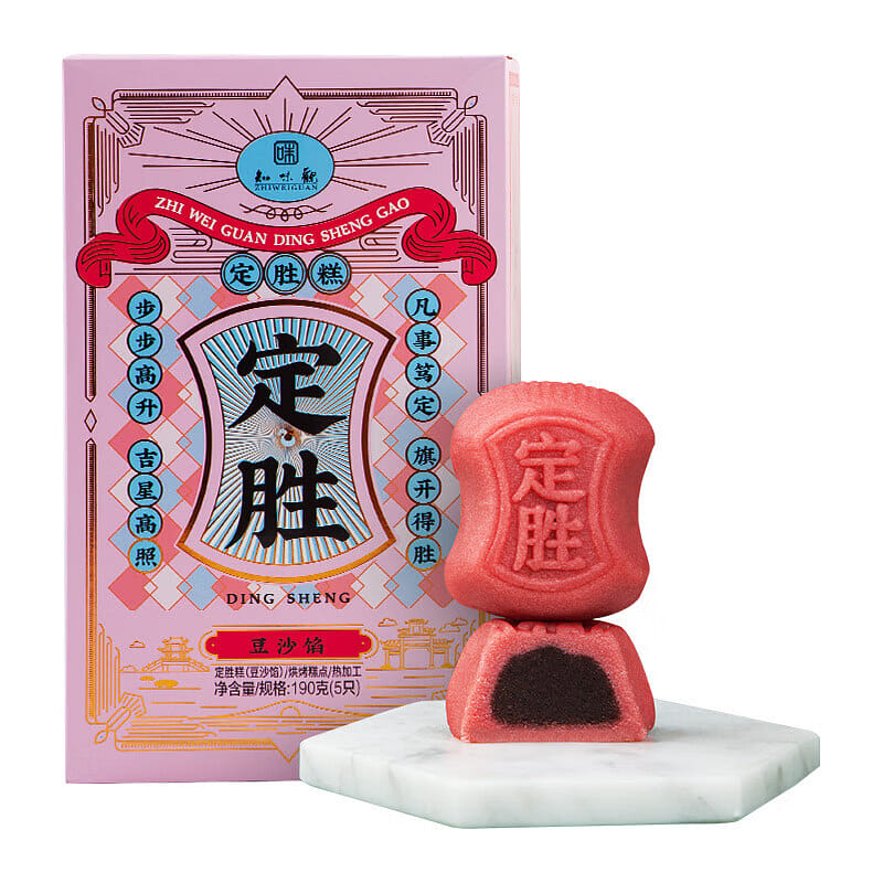 Ding Sheng Gao with Red Bean Paste Filling 190g 1 케이스
